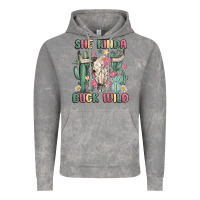 Cloud Rock she kinda buck wild Vintage Hoodie - MaliasSmallBusiness
