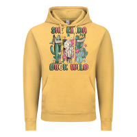 Vintage Mustard she kinda buck wild Vintage Hoodie - MaliasSmallBusiness