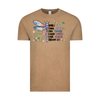 Vintage Coffee dragonfly smile tink give laugh love dream Vintage Tee - MaliasSmallBusiness