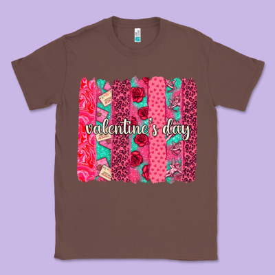 Valentines Day Brushstroke Background Brushstroke Classic Tee Designed By Nancycooperartshop