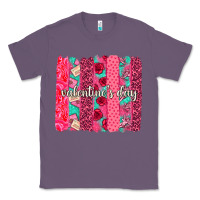 Lavender valentines day brushstroke background brushstroke Classic Tee - NancyCooperArtShop