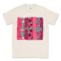 Natural valentines day brushstroke background brushstroke Classic Tee - NancyCooperArtShop