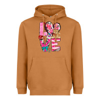Meerkat Love Valentine's Day Heavyweight Hoodie - HowdyJamesFarm