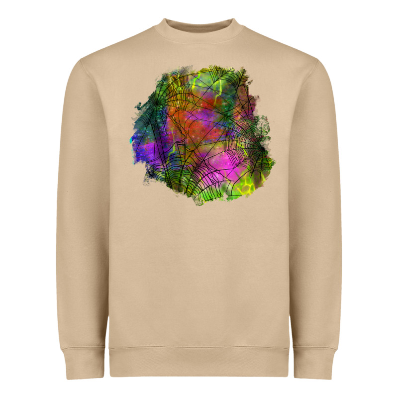 Halloween Spider Web For Patches Heavyweight Sweatshirt by BundleAndBundleShop | Teevron