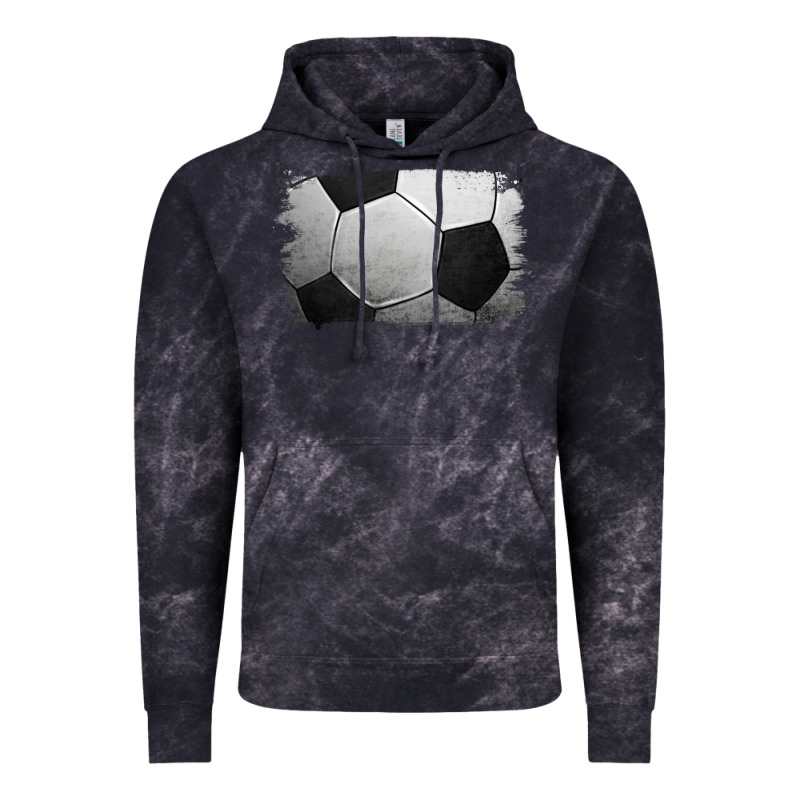 Soccer Brushstroke Vintage Hoodie by Jasminsmagicworld | Teevron