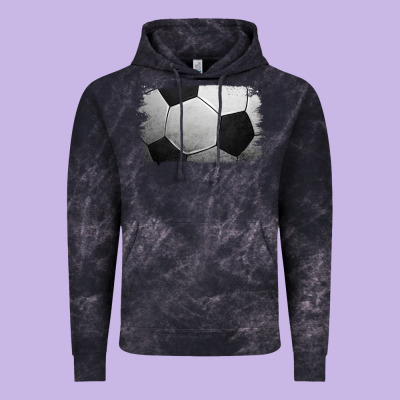 Soccer Brushstroke Vintage Hoodie Designed By Jasminsmagicworld