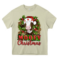 Mossy Mooey christmas Heavy Core Tee - Artiststas