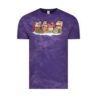 Cloud Purple christmas cookie coffe cups Vintage Tee - MaliasSmallBusiness