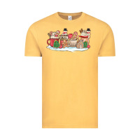 Vintage Mustard christmas cookie coffe cups Vintage Tee - MaliasSmallBusiness