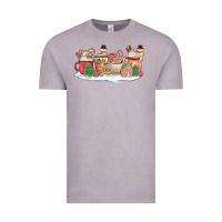 Vintage Zinc christmas cookie coffe cups Vintage Tee - MaliasSmallBusiness