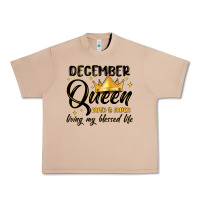 Burro december queen faith and favor living my blessed l Urban Heavy Tee - MaliasSmallBusiness