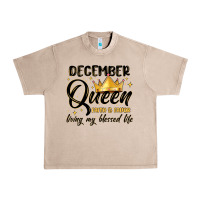 French Oak december queen faith and favor living my blessed l Urban Heavy Tee - MaliasSmallBusiness