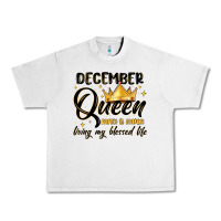 Lunar Rock december queen faith and favor living my blessed l Urban Heavy Tee - MaliasSmallBusiness