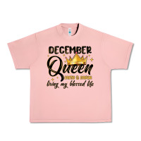 December Queen Faith And Favor Living My Blessed L Urban Heavy Tee | Teevron
