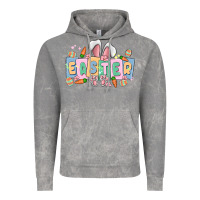 Cloud Rock easter  rabbit Vintage Hoodie - MaliasSmallBusiness