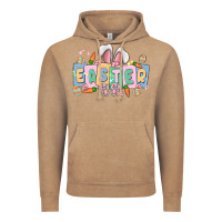 Vintage Coffee easter  rabbit Vintage Hoodie - MaliasSmallBusiness