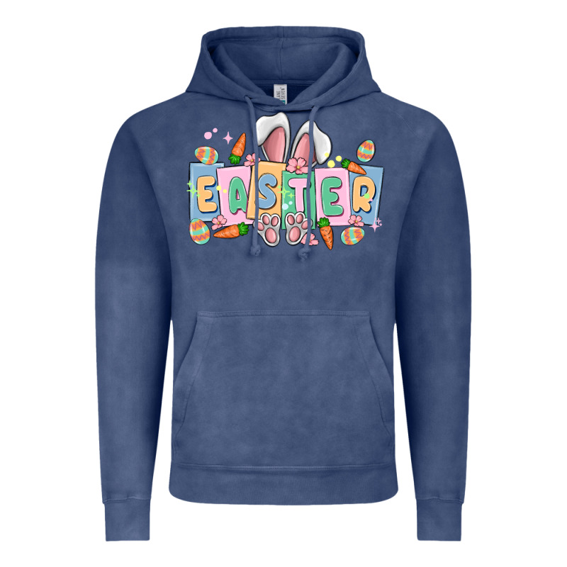 Easter  Rabbit Vintage Hoodie by MaliasSmallBusiness | Teevron