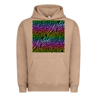 Pigment Burro neon glitter safari seamless pattern Urban Hoodie - BundleAndBundleShop