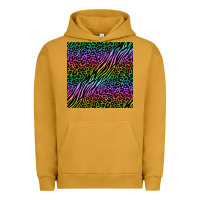Pigment Peanut Butter neon glitter safari seamless pattern Urban Hoodie - BundleAndBundleShop