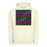 Pigment Pistachio neon glitter safari seamless pattern Urban Hoodie - BundleAndBundleShop