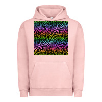 Pigment Salmon neon glitter safari seamless pattern Urban Hoodie - BundleAndBundleShop