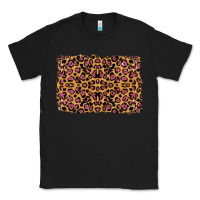 Black leopard glitter background Classic Tee - RanaPortraitStore