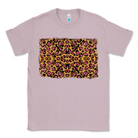 Lilac leopard glitter background Classic Tee - RanaPortraitStore