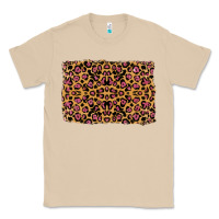 Mushroom leopard glitter background Classic Tee - RanaPortraitStore