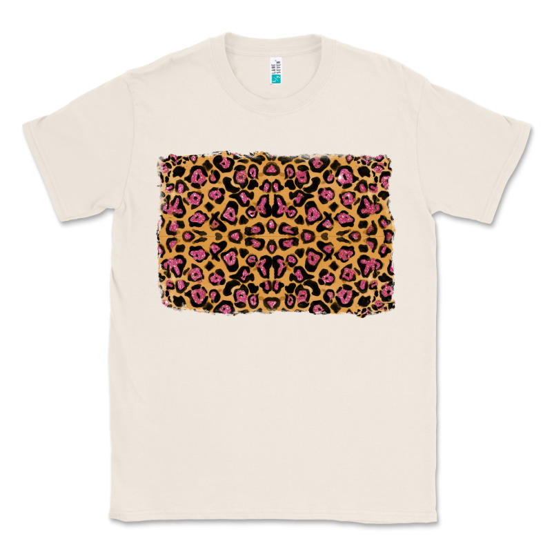 Leopard Glitter Background Classic Tee by RanaPortraitStore | Teevron