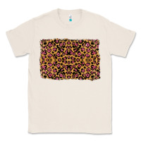 Natural leopard glitter background Classic Tee - RanaPortraitStore