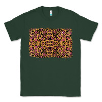 Sports Green leopard glitter background Classic Tee - RanaPortraitStore