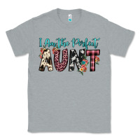 Heather Grey i am perfect aunt Classic Tee - JahusDesignShop