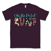 Plum i am perfect aunt Classic Tee - JahusDesignShop
