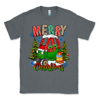 Charcoal Heather merry christmas car Classic Tee - CowhideDigitalArt