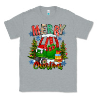 Heather Grey merry christmas car Classic Tee - CowhideDigitalArt