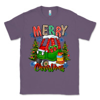 Lavender merry christmas car Classic Tee - CowhideDigitalArt