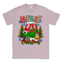 Lilac merry christmas car Classic Tee - CowhideDigitalArt