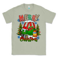 Matcha merry christmas car Classic Tee - CowhideDigitalArt