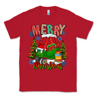 Red merry christmas car Classic Tee - CowhideDigitalArt