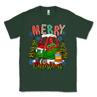 Sports Green merry christmas car Classic Tee - CowhideDigitalArt