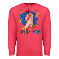 Cardinal Autism Mom Premium Sweatshirt - CowGirlArtShop