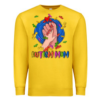 Lemon Autism Mom Premium Sweatshirt - CowGirlArtShop