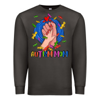 Smoke Autism Mom Premium Sweatshirt - CowGirlArtShop