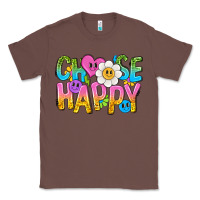 Chestnut choose happy with smile Classic Tee - NancyCooperArtShop