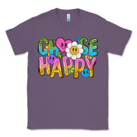 Lavender choose happy with smile Classic Tee - NancyCooperArtShop