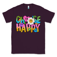 Plum choose happy with smile Classic Tee - NancyCooperArtShop