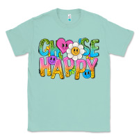 Seafoam choose happy with smile Classic Tee - NancyCooperArtShop