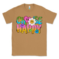 Toasted Coconut choose happy with smile Classic Tee - NancyCooperArtShop