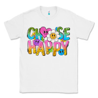 White choose happy with smile Classic Tee - NancyCooperArtShop