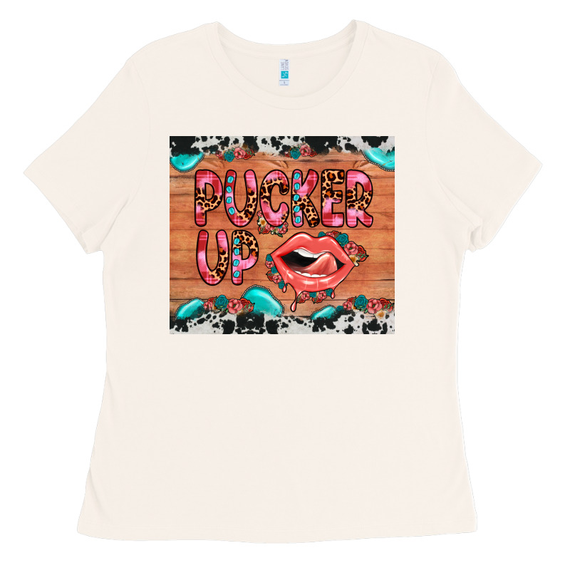 Pucker Up Ladies Tee by JahusDesignShop | Teevron